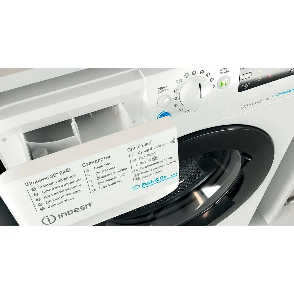 Пральна машина Indesit BWSE 71293X WBV автоматична - фото 3