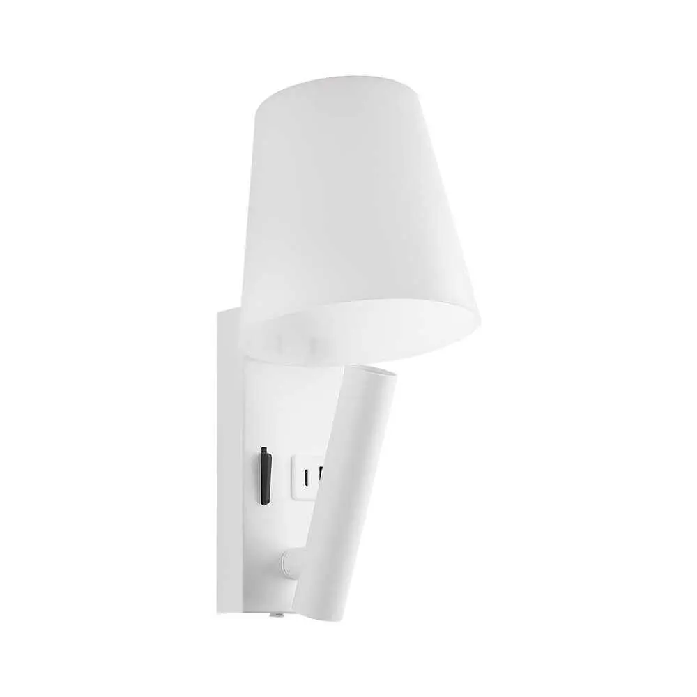 Світильник настінний Violux UMBRELLA USB+TYPE-C VIOLUX 3W 4200K IP20 білий ( 552024 )