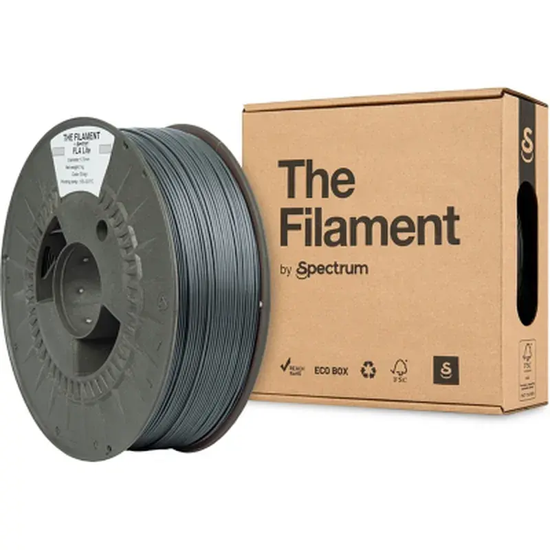 Пластик для 3D-принтера The Filament PLA Lite 1.75mm GREY 1kg (TF-24223) - фото 3