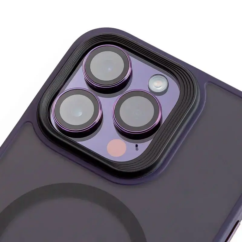 Чохол Blueo Frosted Anti-Drop with MagSafe для Apple iPhone 14 Pro Deep Purple [84455] - фото 5