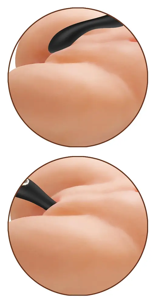 Вібратор для точки G Cleopatra G-Spot 19.7 см чорний - фото 10