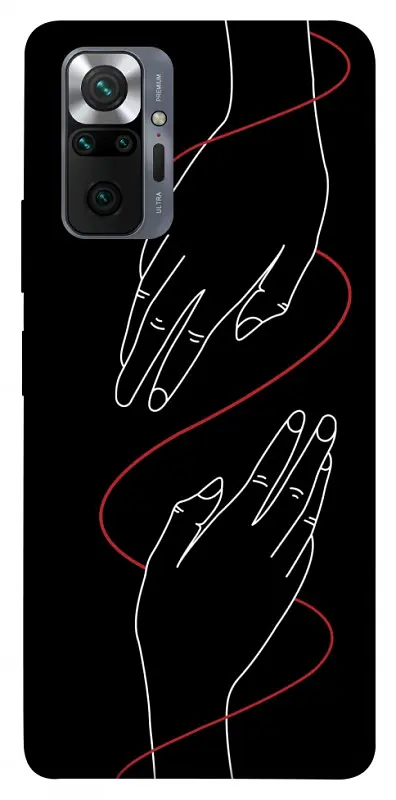 TPU чехол Demsky Плетення рук для Xiaomi Redmi Note 10 Pro