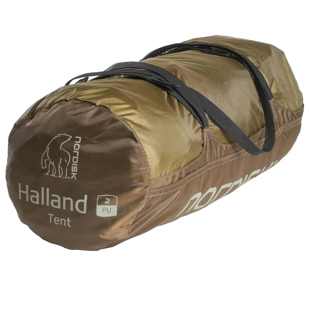 Намет Nordisk Halland 2 PU (2.0) Dark Olive Green (10921206) - фото 4