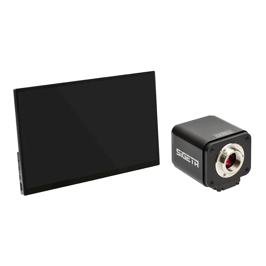Камера для мікроскопа SIGETA MCAM4K-PRO + екран Displayer HD Touch 13.3" HDMI (65523)
