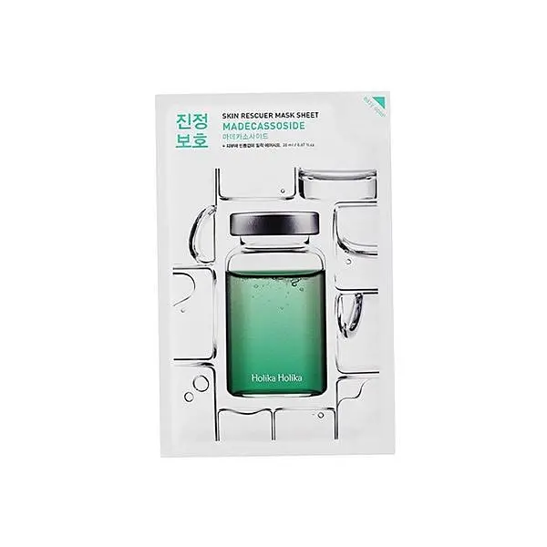 Маска тканинна для обличчя Holika Holika Skin Rescue Clinic Mask Sheet Madecassoside з мадекасозидом