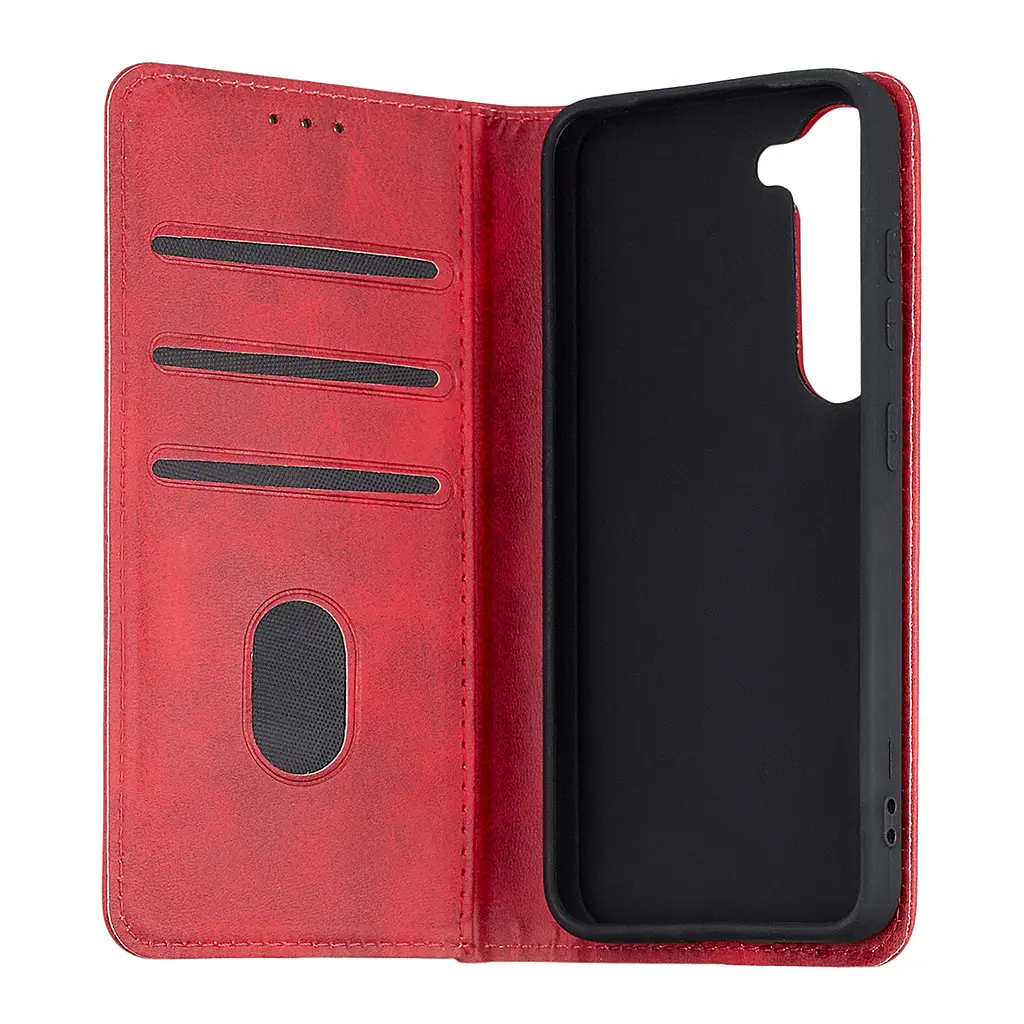 Чохол-книжка Premium Samsung S23 (S911) Dark Red - фото 2
