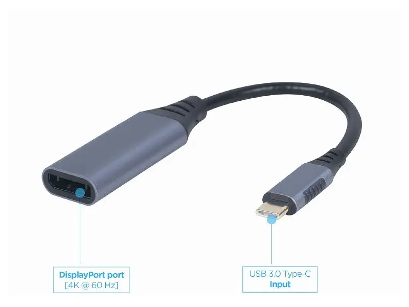 Кабель Cablexpert A-USB3C-DPF-01 - фото 3