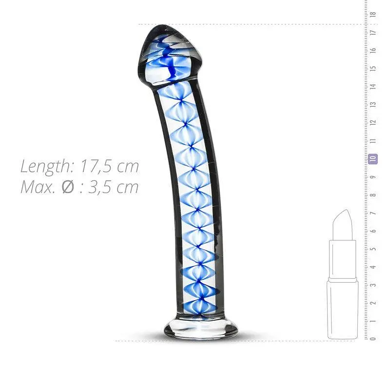 Стеклянный дилдо Gildo Glass Dildo No. 4 - фото 2