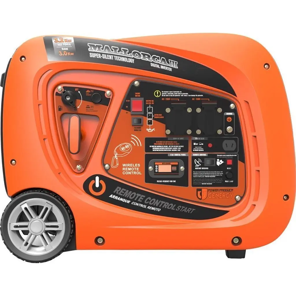 Інверторний бензиновий генератор GENERGY MALLORCA III [158642] - фото 2