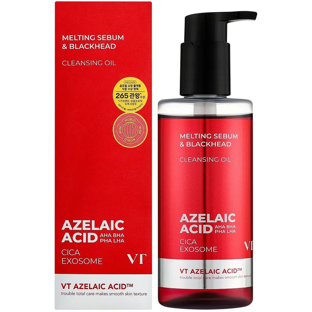 Очищувальна гідрофільна олія VT Cosmetics AZ Care Cleansing Oil 200 мл (VTC058) - фото 2