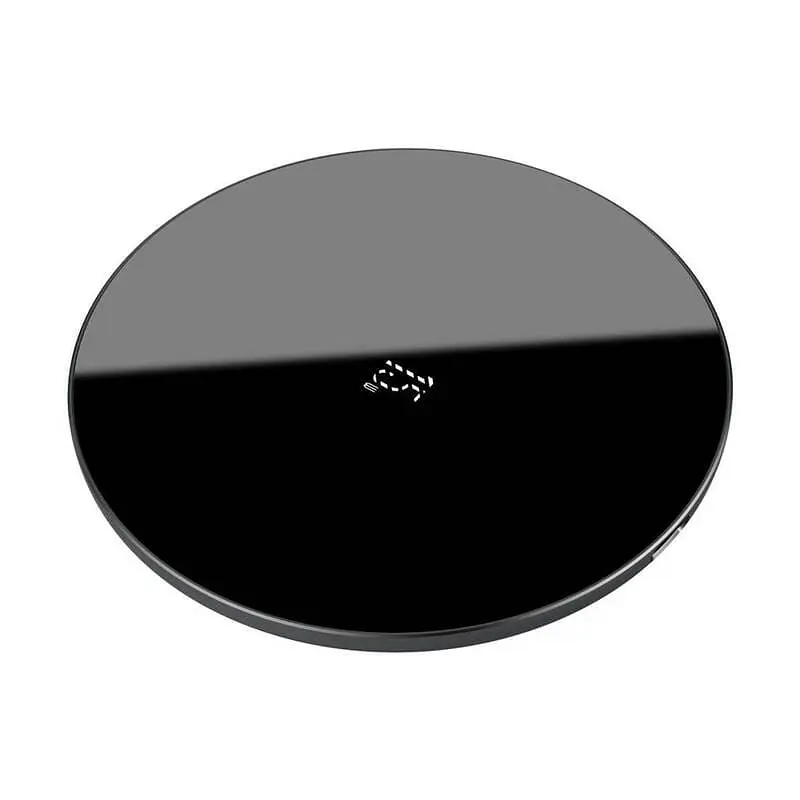Бездротовий зарядний пристрій Baseus Simple Wireless Charger Black [WXJK-B01] [67862] - фото 3
