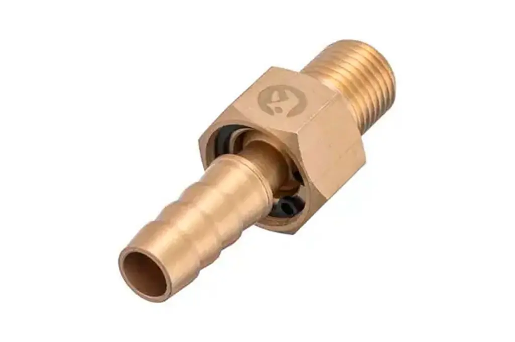Соединение пневматическое шарнирное Intertool Storm наружная резьба 1/4" на шланг 10 мм - фото 2