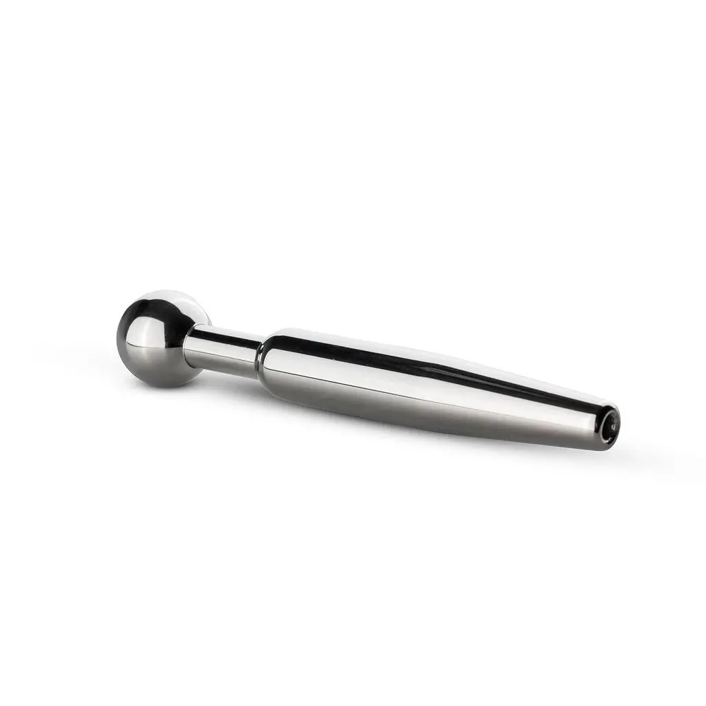 Полый уретральный стимулятор Sinner Gear Unbendable — Hollow Penis Plug, длина 7,5 см, диаметр 12 мм - фото 2