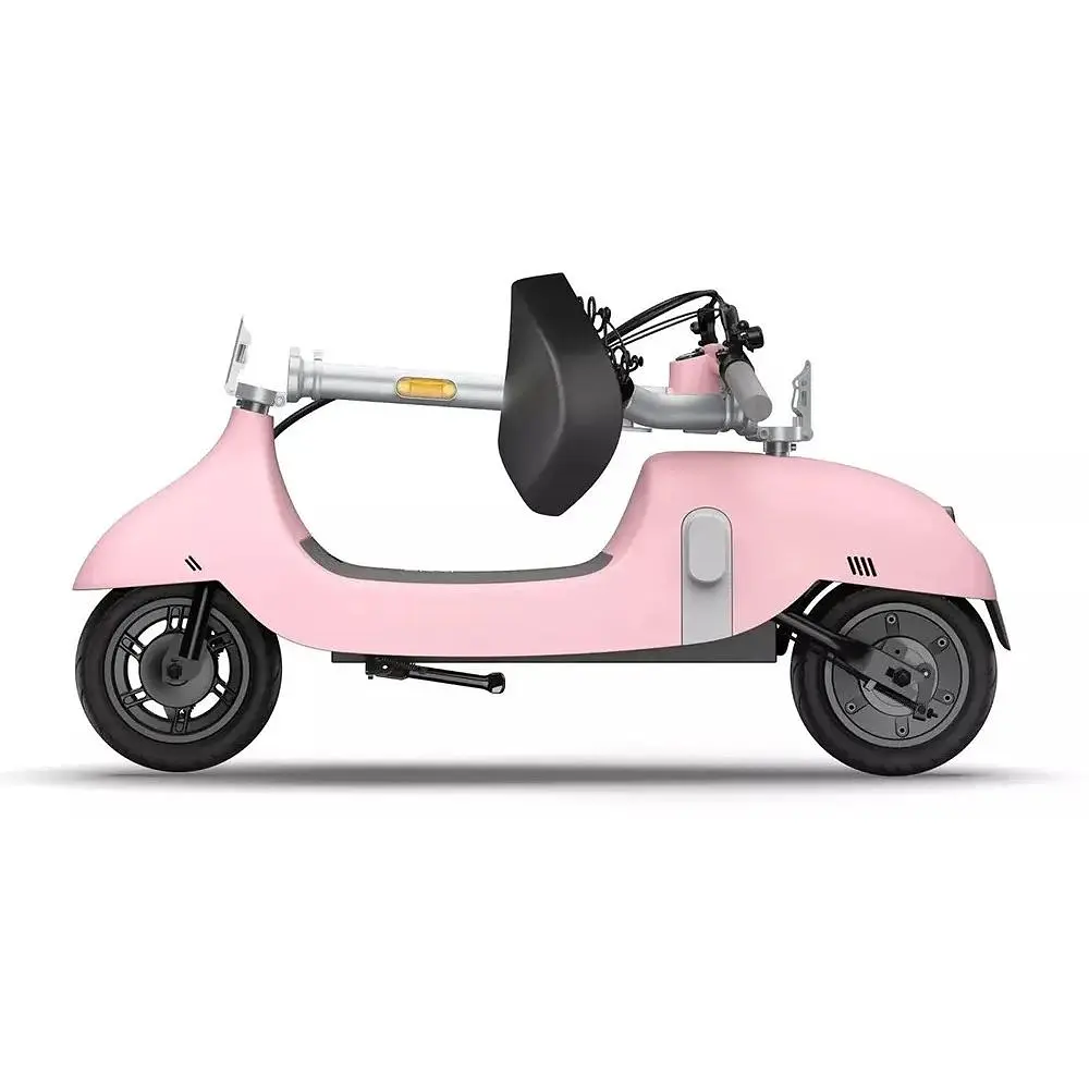 Електросамокат OKAI Ceetle PRO EA10C міський із сидінням складаний 900W батарея 10.4Ah пробіг до 55 км NFC App до 100 кг Pink - фото 6