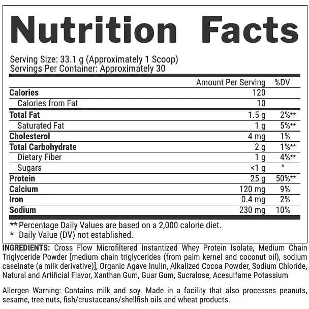 Протеин Nutrex Research Isoﬁt Strawberry 990 г - фото 2