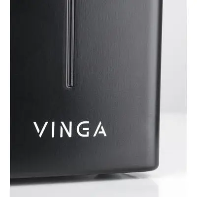 Пристрій безперебійного живлення Vinga LED 600VA metal case (VPE-600M) - фото 6