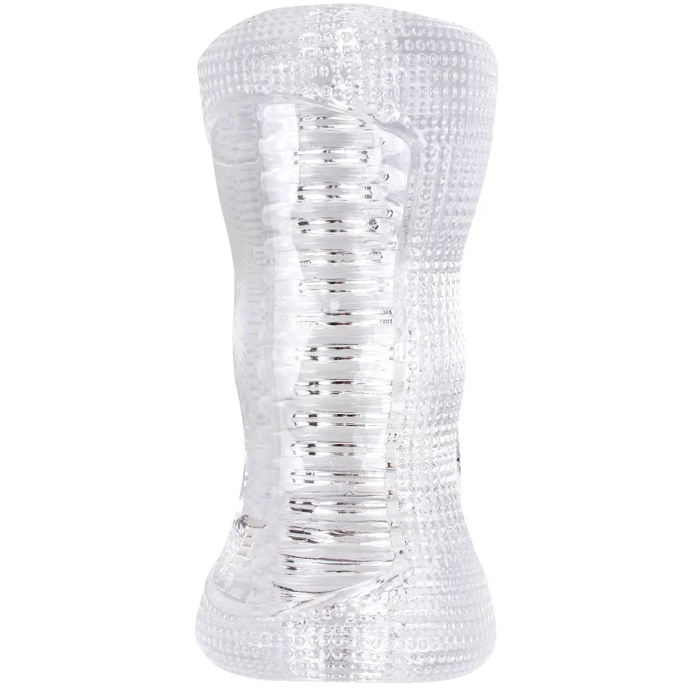 Мастурбатор рельєфний Chisa Diamond Hand Job Stroker — ручний stroker, текстурований, компактний для чоловіків - фото 3