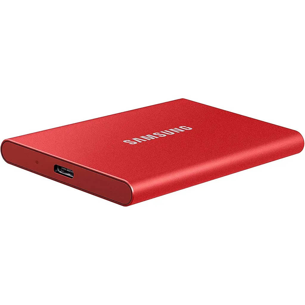 Зовнішній SSD накопичувач Samsung T7 2 TB Red [MU-PC2T0R/WW] [92333] - фото 3