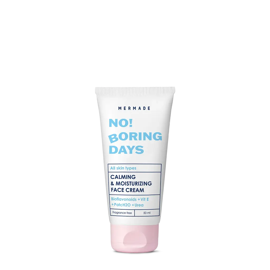 Подарунковий набір Mermade Try Kit Face Care: гель для вмивання обличчя Wait Clean Up Step Up 50 мл + ензимна маска для очищення шкіри обличчя Geez..Im Doing My Best 50 мл + зволожуючий крем для обличчя No Boring Days 50 мл + косметичка  - фото 9