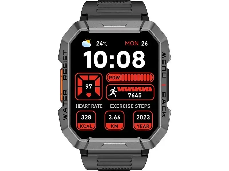 Смарт-годинник Blackview W60 Black - фото 2