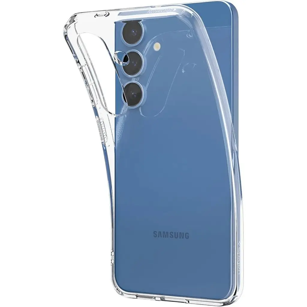 Чохол Spigen Liquid Crystal до Samsung Galaxy S25 Plus Crystal Clear [ACS08974] [126641] - фото 8