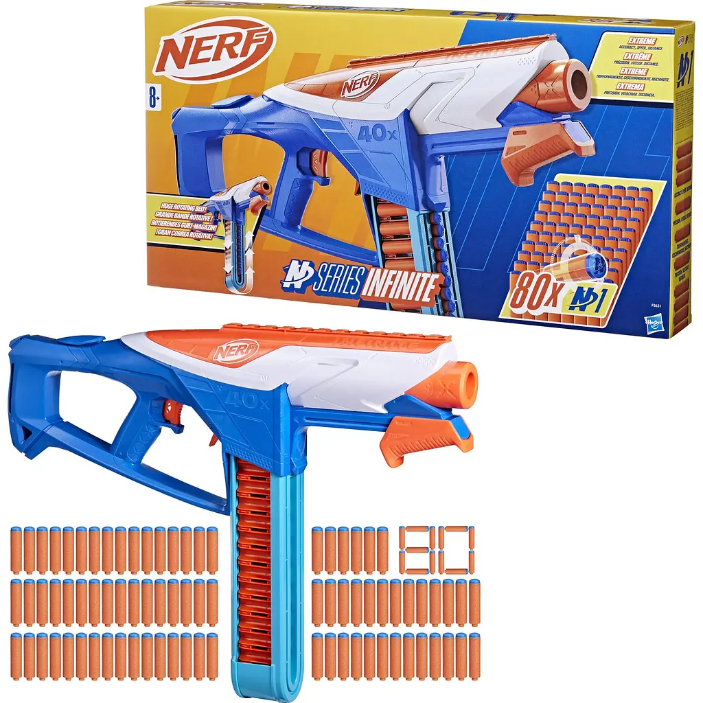 Бластер іграшковий Hasbro Nerf N Series Infinite Dart Blaster (F8631) - фото 5