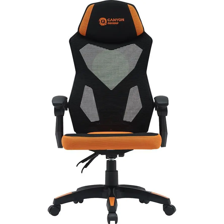Ігрове крісло Canyon Wave MCH02 Mesh Black Orange (CNE-MCH02) - фото 2