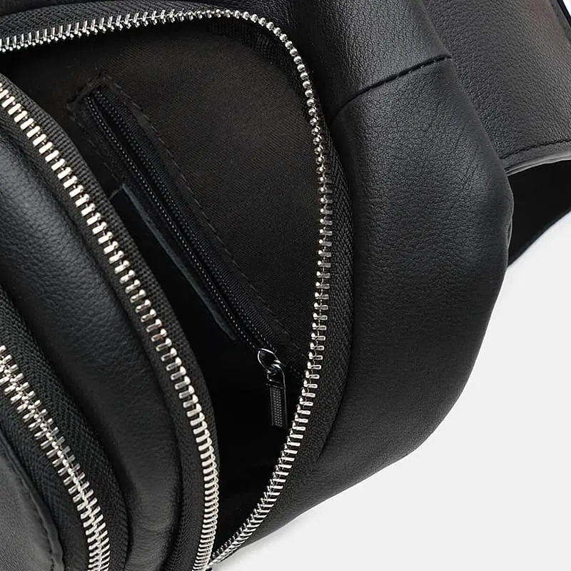 Чоловічий рюкзак Ricco Grande K16003-black 27х17х7 см Чорний - фото 5