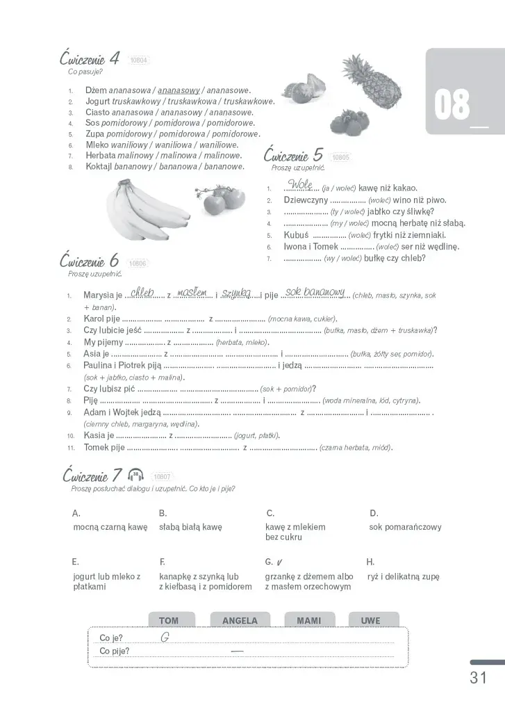 Polski, krok po kroku 1 (A1/A2) Zeszyt ćwiczeń + e-Coursebook - фото 3