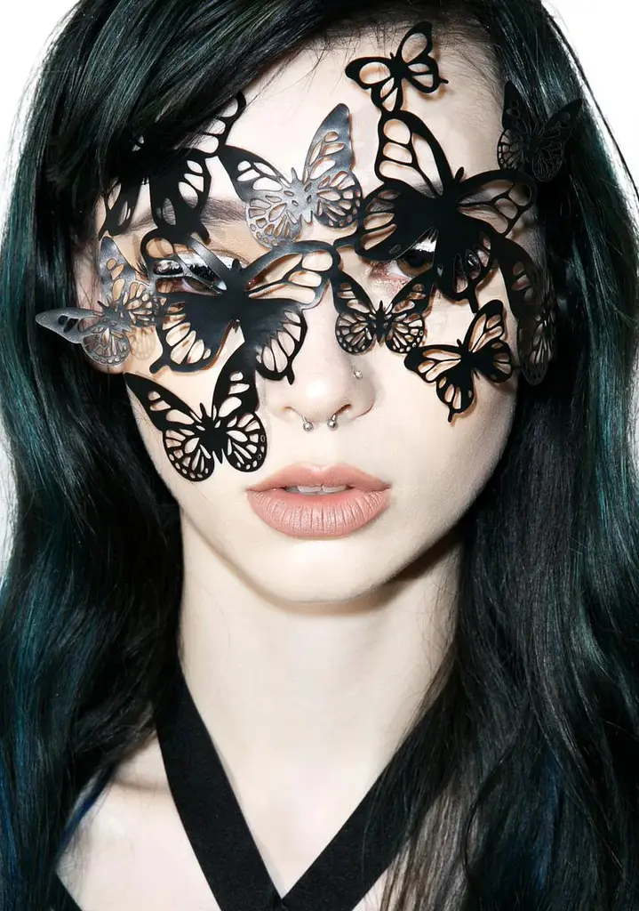 Маска на обличчя Bijoux Indiscrets Sybille Mask з клейовим кріпленням - фото 2