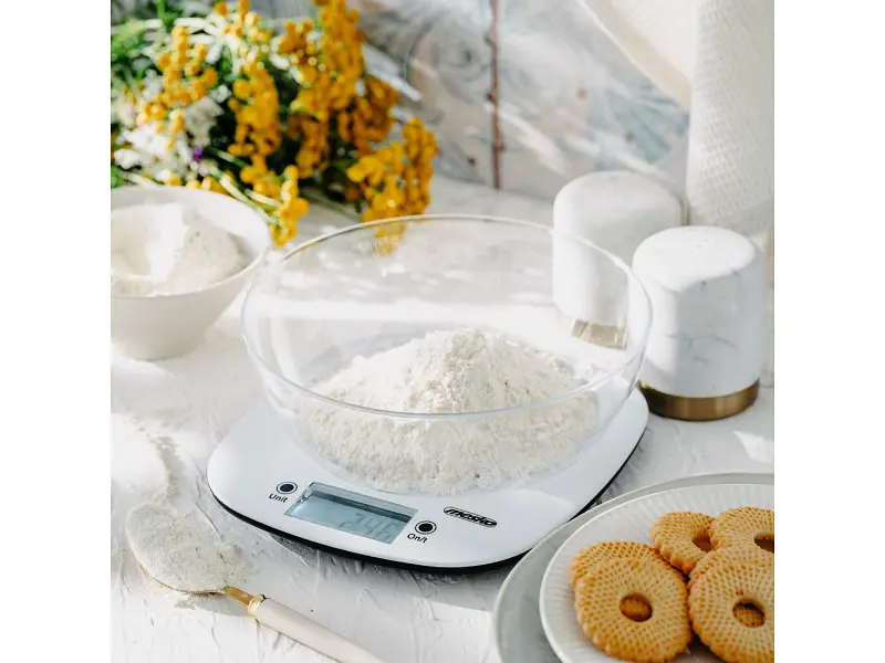 Ваги кухонні Mesko MS 3179 White - фото 7