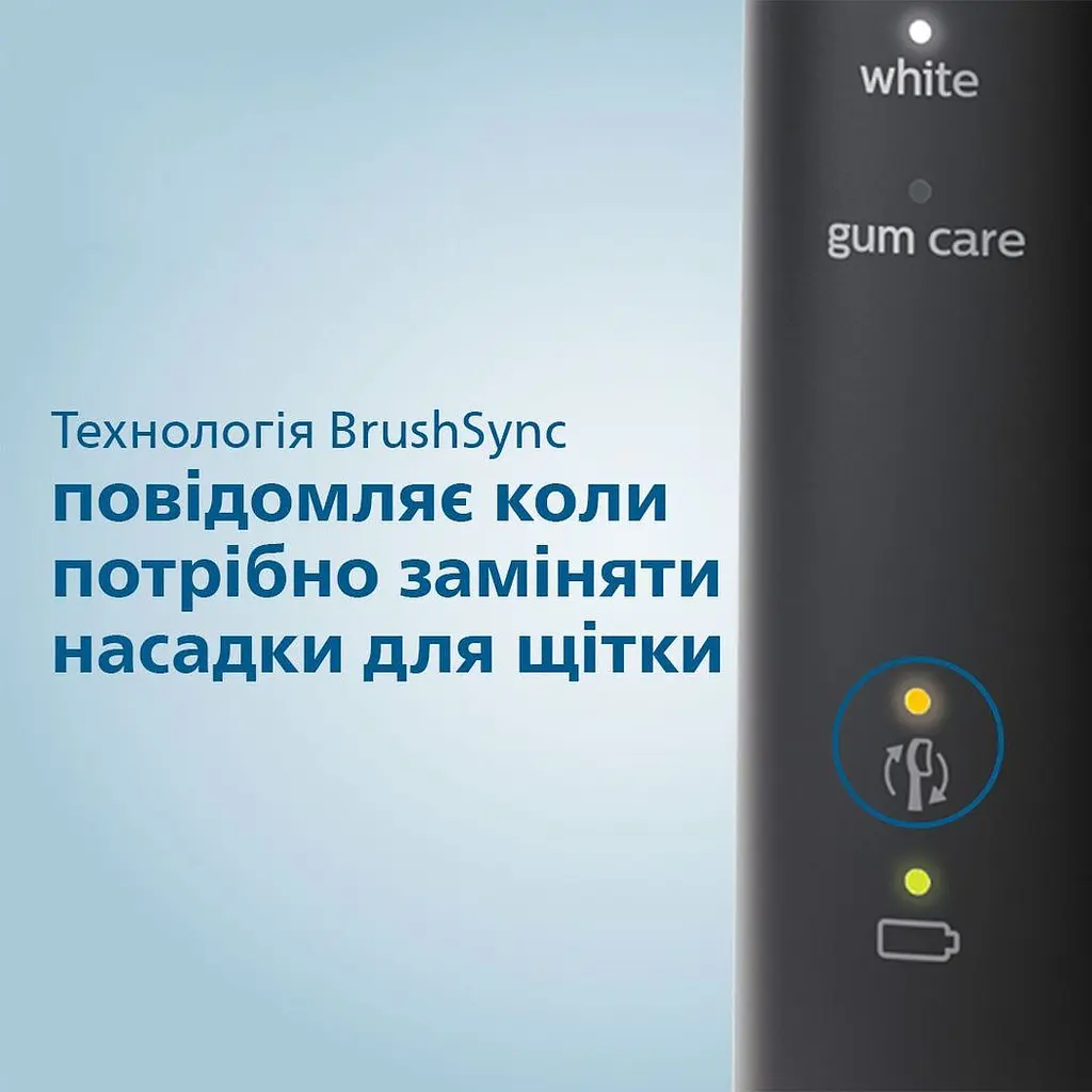 Електрична зубна щітка Philips Sonicare ProtectiveClean 5100 чорна (HX6850/47) - фото 10