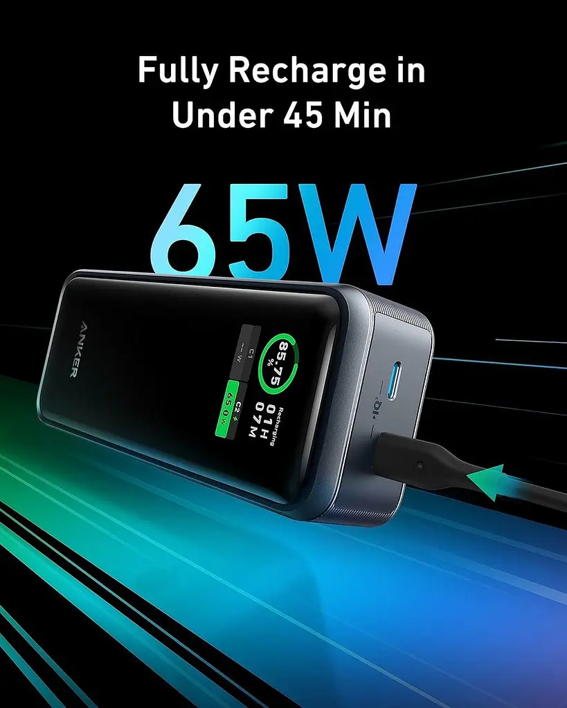 Повербанк Anker Prime 12000 mAh 130W (A1335011) - фото 6