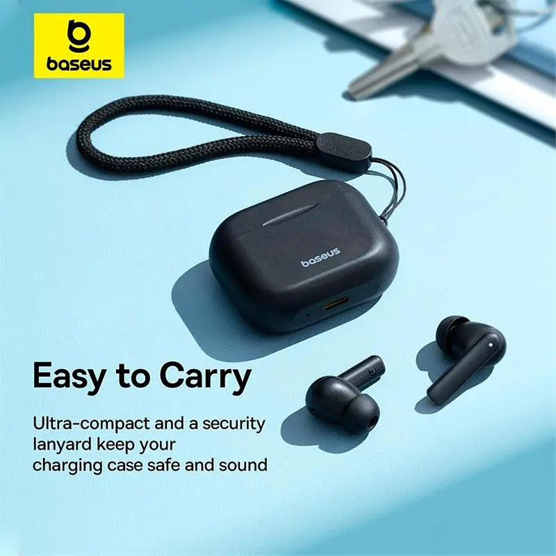 Навушники бездротові Baseus Bowie E17 True Wireless Bluetooth Earphones чорні (A00072200113-Z1) - фото 10