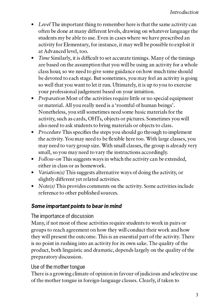 Drama Techniques. A Resource Book of Communication Activities for Language Teachers 3rd Edition - фото 4