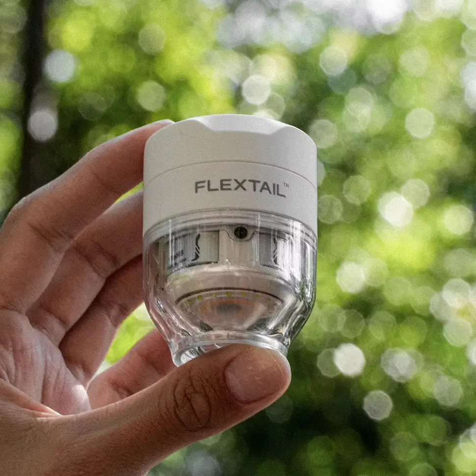 Насос-ліхтар кемпінговий Flextail Tiny Pump 3X, білий - фото 2