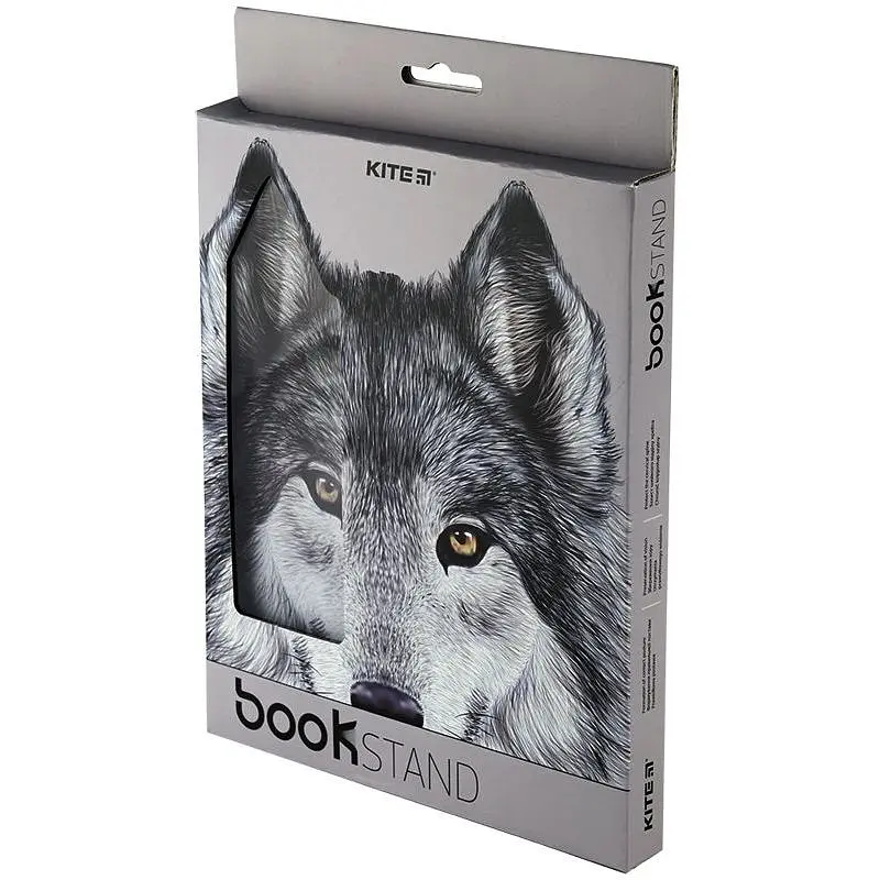 Підставка для книг Kite Wolf металева (K24-390-2) - фото 4