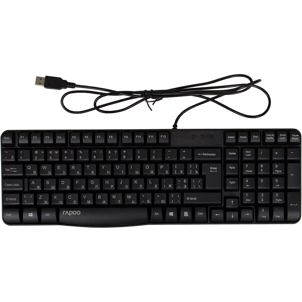 Клавиатура Rapoo N2400 Black [122519] - фото 4