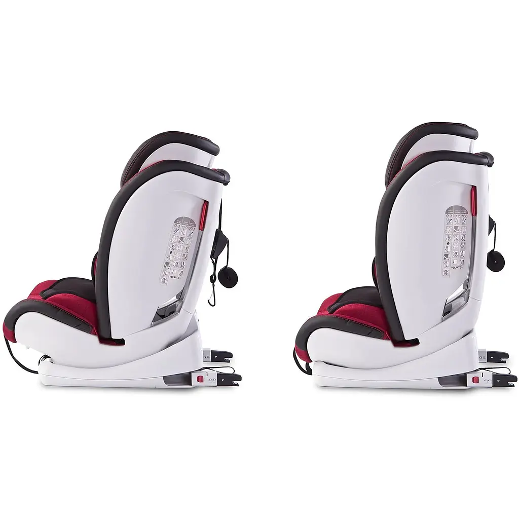 Автокрісло Caretero Volante Fix Limited 9-36 Burgundy - фото 8