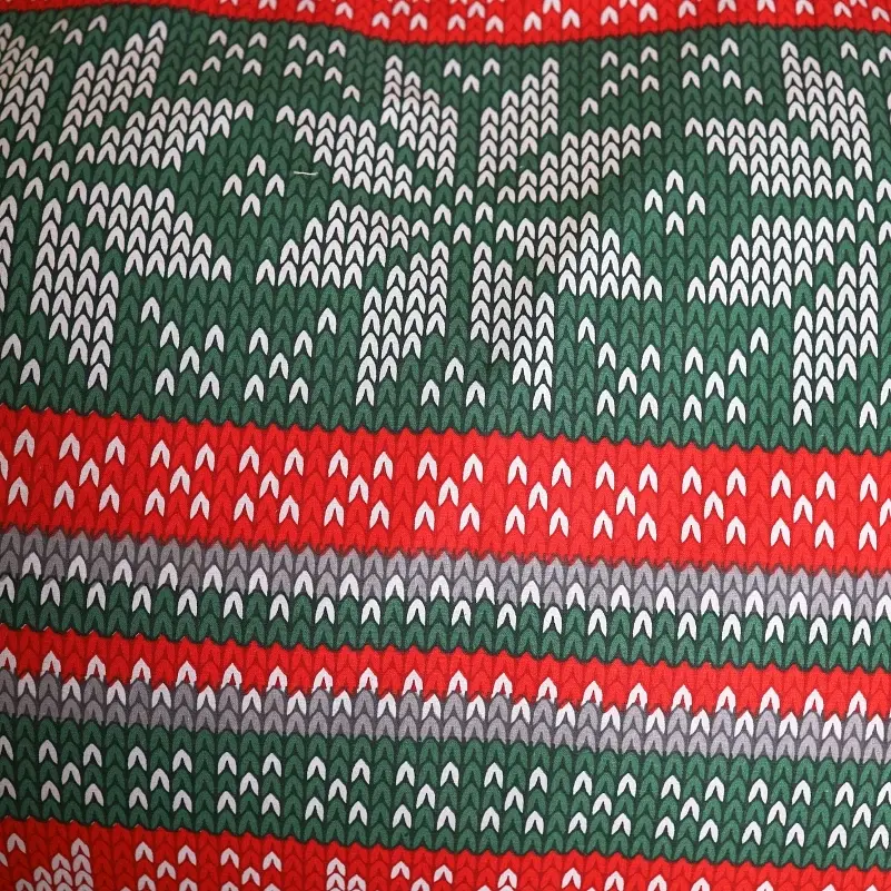 Наволочка MirSon Ranforce Elite 17-0659 Christmas 50х50 см червоно-зелена (2200009613012) - фото 6