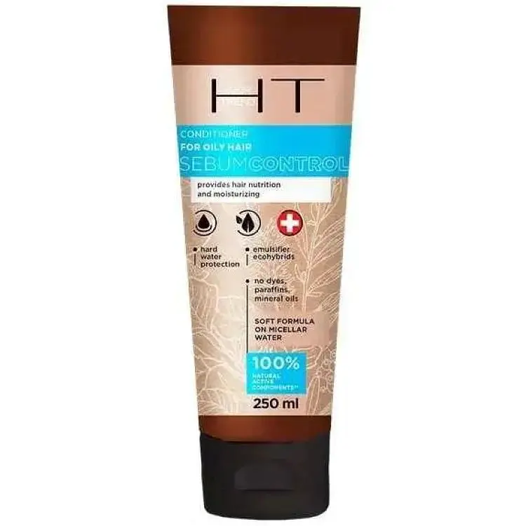 Бальзам для волосся HAIR TREND 250мл Жирного кондиціонер "Sebum Control"