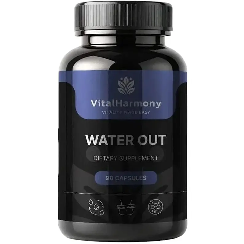 Діуретик VitalHarmony Water Out, 90 капсул - фото 1