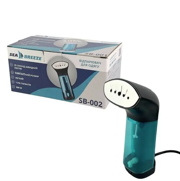 Вертикальный отпариватель Sea Breeze SB-002 портативный для отпаривания одежды штор мини утюг 800 Вт - фото 5
