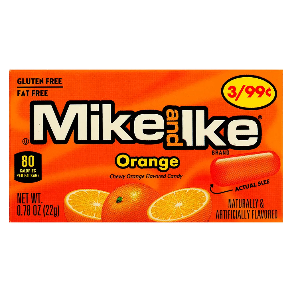 Драже Mike and Ike Апельсин 22 г - фото 2