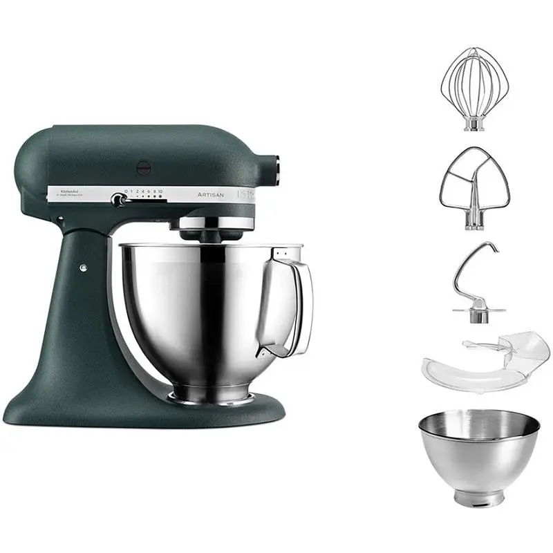 Планетарный миксер KitchenAid Artisan 4.8 л пальмовый (5KSM185PSEPP) - фото 2