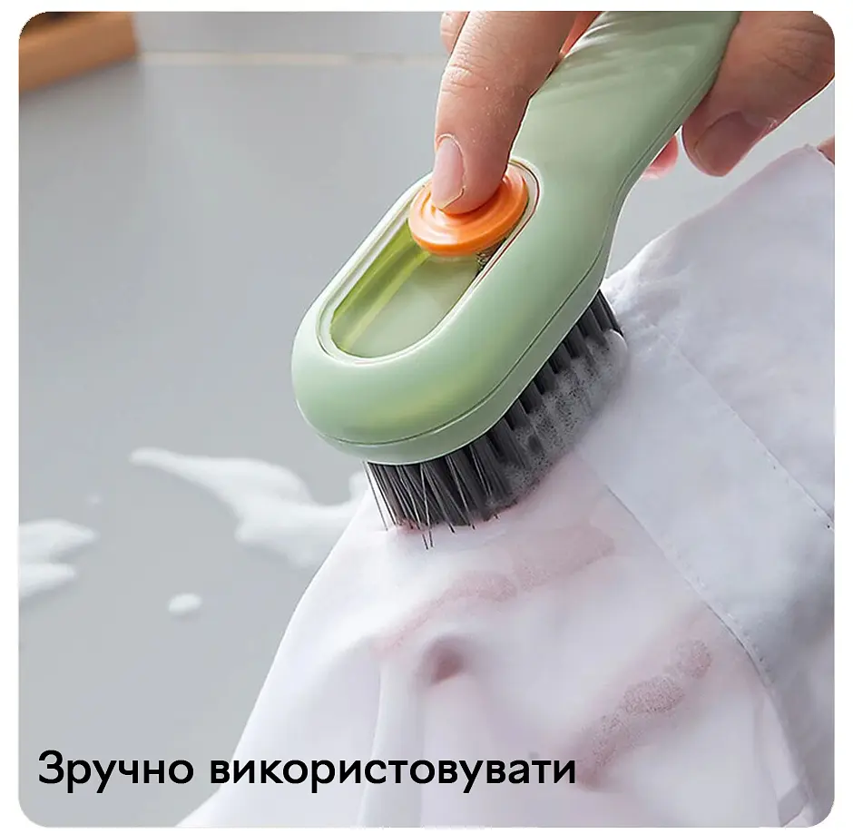 Багатофункціональна щітка Semi Brush, Mint з резервуаром для миючого засобу - фото 4