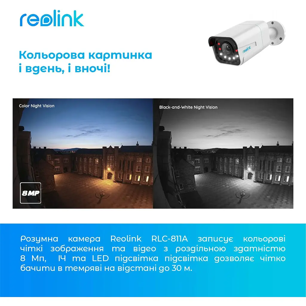 IP камера Reolink P430 (RLC-811A) - фото 8