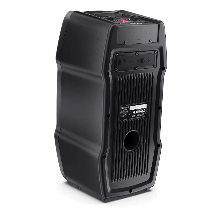Портативна колонка SHARP PS931BK 180 W IPX4 RGB Black - фото 4