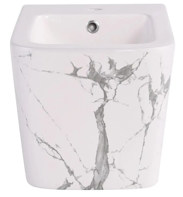 Біде підвісне Qtap Tern Marble QT17551303GMR - фото 3