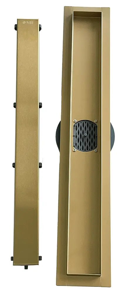 Душовий канал VBI Fort 2в1 100 brushed gold VBI-060110BG - фото 3